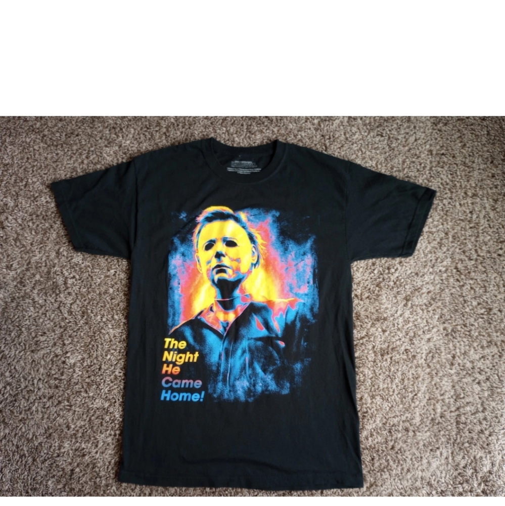 John Carpenter's Halloween T-Shirt Men’s Sz Medium Black Movie Graphic Tee
